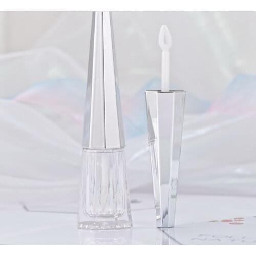 Wholesale Lipgloss Containers Hexagon Lipstick Balm Tubes Turriform Lip Glaze Labial glair Makeup Packing Bottle 30pcs