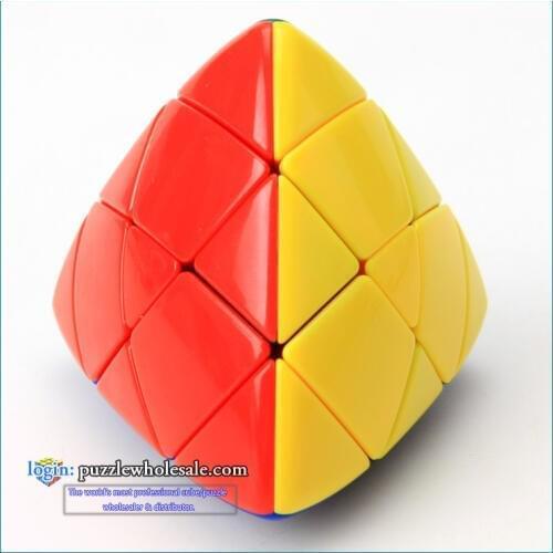 Shengshou Mastermorphix Master Pyramorphix Magic Cube Rice Dumpling Cube Color Stickerless cubos magicos puzzles