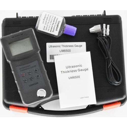 Ultrasonic Thickness Gauge UM6500 1.0-245mm 0.05-8inch thickness meter tester