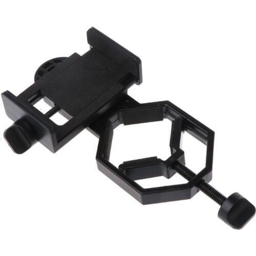 Universal Cell Phone Adapter Mount Monocular Microscope Accessories Adapt Telescope Mobile Phone Clip Accessory Bracket