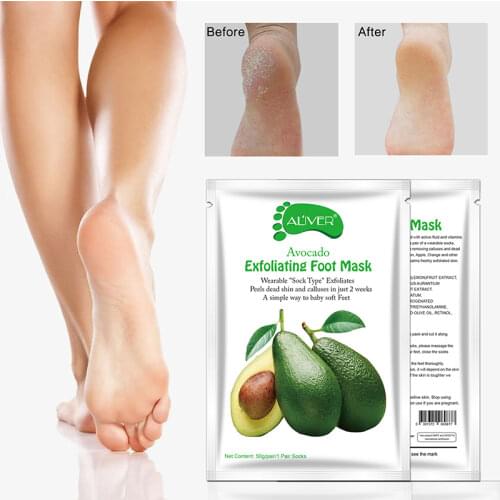 ALIVER Exfoliating Foot Masks