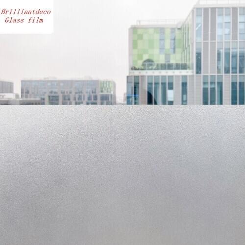 Static cling Frosted glass film Bedroom deco window film bathroom opaque window Grilles glue free shower door film 45x100cm