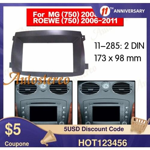 Car Fascias Stereo Radio Panel Audio Navigation Frame Dash Kit For Roewe 750 2006 2007 2008 2009 2010 2011 Radio Fascia Frame