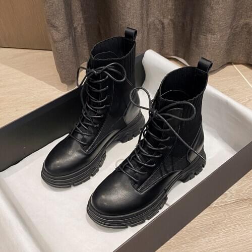 High top womens shoes Martin boots