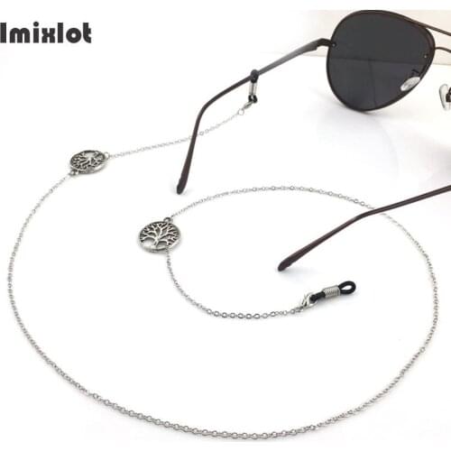 Fashion Life Tree Glasses Chains Women Men Eyeglass Sunglasses Spectacles Cord Retainer Holder Eyewear Lanyard Neck Strap Rope