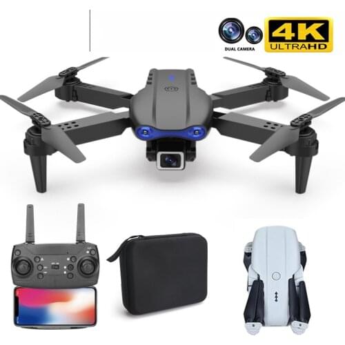 New E99 PRO RC Drone 4K HD Dual Camera GPS WiFi FPV Foldable Automatic Return Professional Drone PK f11 Drone
