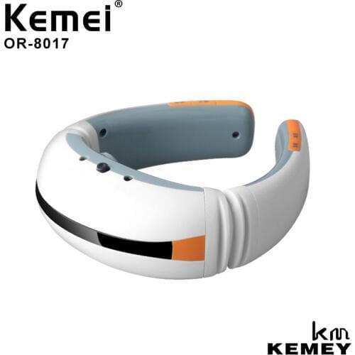 Kemei Kemei or-8017 intelligent remote control shoulder neck massage instrument whole body pulse physical therapy massage with c