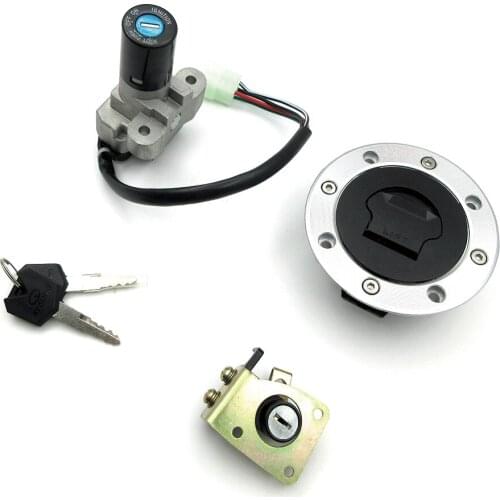 Ignition Switch Fuel Tank Gas Cap Cover Lock Keys Set For Suzuki RGV250 GS500 GS600F SV 650 TL1000R GSXR1000 K1 GSF1200 GSX1300R