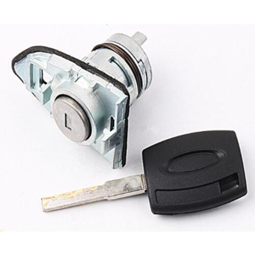 Left Car Door Lock Set Replacement Repair Lock Cylinder for New Ford Mondeo With 1 Key Locksmith Tool Free Shipping