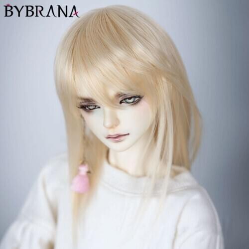Bybrana Bjd Doll 1/3 1/4 1/6 1/8 Flowing Long Hair