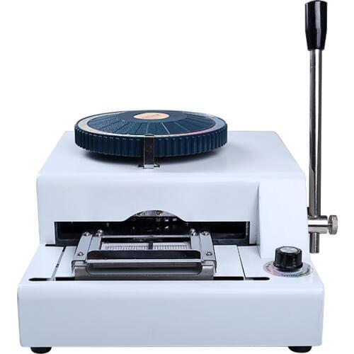 Convex coder Stamping machine Encoder VIP membership card typewriter PVC manual embossing machine