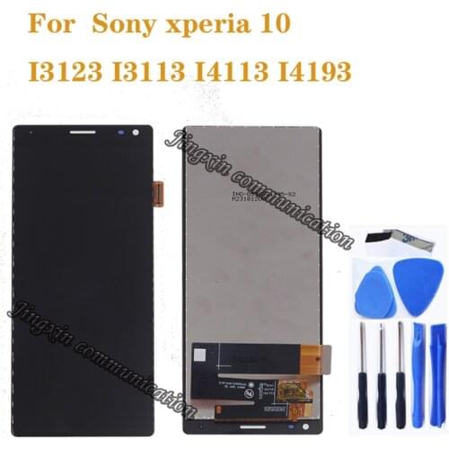 Original display for Sony Xperia 10 I3123 I3113 I4113 I4193 LCD touch screen digitizer for Sony Xperia 10 LCD repair parts