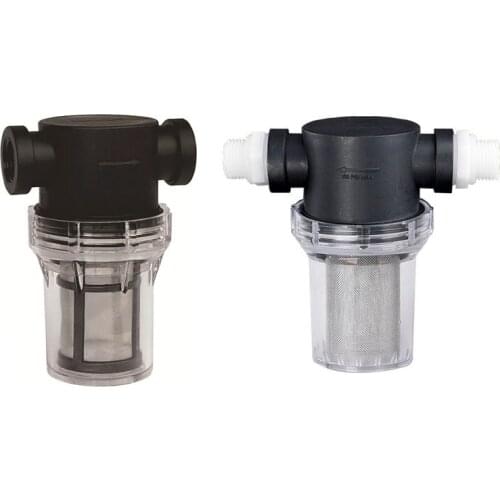 Garden Watering Filter 1/2'' 3/4'' 1'' Plastic Irrigation System Impurity Prefilter Aquaculture Household Water Pipe Filter