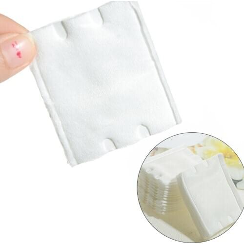 50Pcs/Set Organic Makeup Cotton Wipes Soft Makeup Remover Pads Ultrathin Facial Cleansing Paper Wipe Make Up Tool