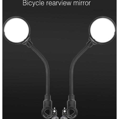 Bicycle Bike Mirror 360 degree Adjustable HD Acrylic Minute surface Electric Moto Moped Rearview Mirror Bike Accessories
