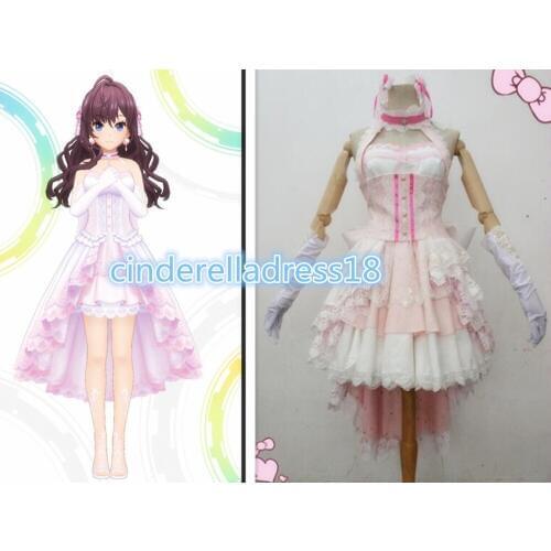 High Quality Anima CINDERELLA MASTER Ichinose Shiki Cosplay Costume