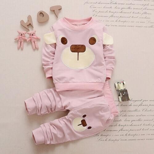 2020 Autumn Toddler Baby Boys Girls Clothes Tshirt+Pants 2pc Clothes Sport Kids Suit For Boys Children Clothing Sets 2 3 4 Years