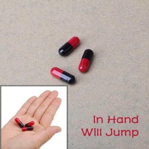3 Funny Toys Whole Person Crazy Jumping Fresh Beans Toy Gift Comedy Magic Trick Jokes E(random Color) Tendons Beanstalk Novelty