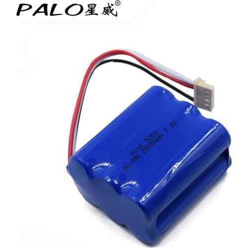 PALO New-Type Battery 7.2V Ni-MH 2500mAh Cleaner Robot batter in Rechargeable Batteries Pack For irobot 380,mint5200 5200C 380t