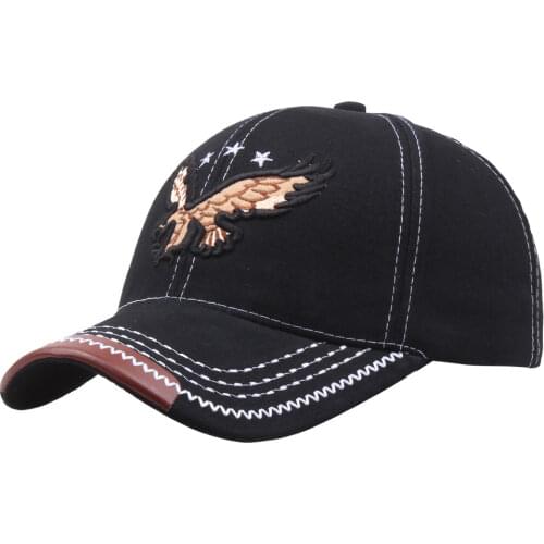 New Mens Eagle Embroidery Baseball Caps For Women Boy Girls 2021 Unisex Denim Hip Hop Snapback Cap Sun Visor Adjustable Dad Hat