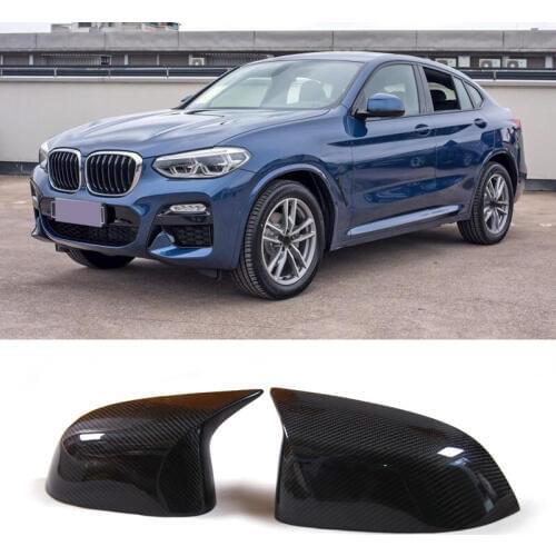 Ox-horn1 Style Carbon fiber Rearview mirror cover Fit For BMW X3 X4 X5 X6 G01 G02 G05 G08