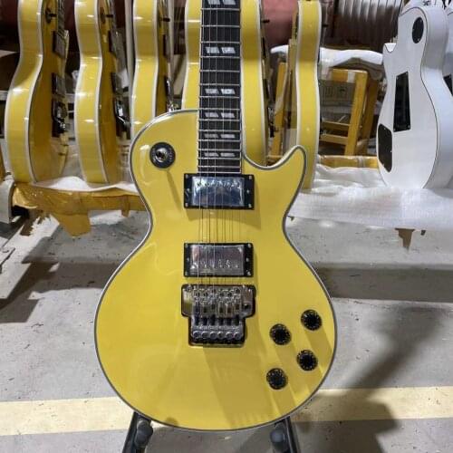 LP Custom Electric Guitar Double Lock Tremolo System Rosewood Fingerboard Mahogany Guitar Body Free Shipping High Quality