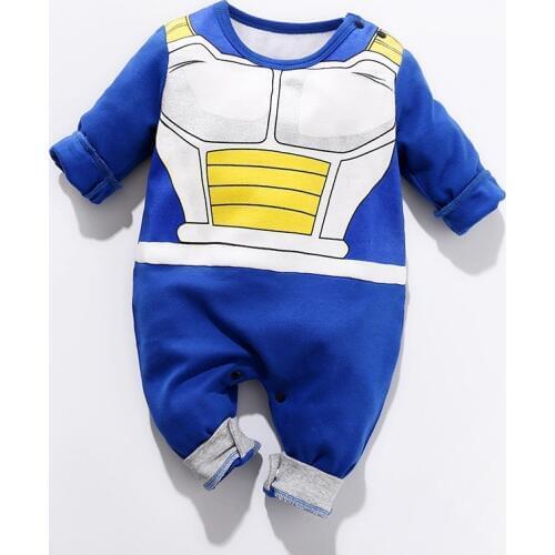 Anime Costume 0-24 Months Baby Boy Clothes Newborn Rompers Cotton Infant Jumpsuits Bebes Cartoon New Born Children Clothing
