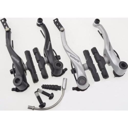 SHIMAN0 T4000 Alivio linear V-brake bicycle brake BR-T4000 upgrade version BR-M422 black / silver front / rear / suit