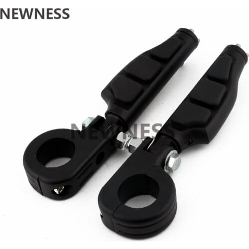 32mm 38mm 1.25" 1.5"Motorcycle Foot Pegs Highway Bar W/Clamps Mount Footrests For Harley Sportster Dyna GoldWing GL1500