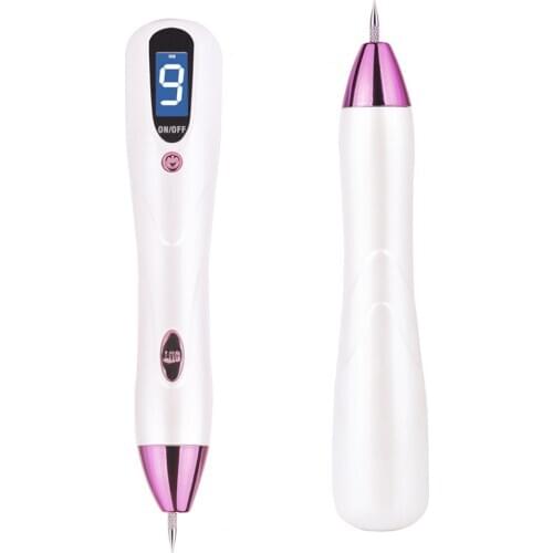 Spot Removal Machine Portable USB Rechargeable LCD Mole Freckle Pen Mole Pen Beauty Freckle Pen Tattoo Beauty Instrument