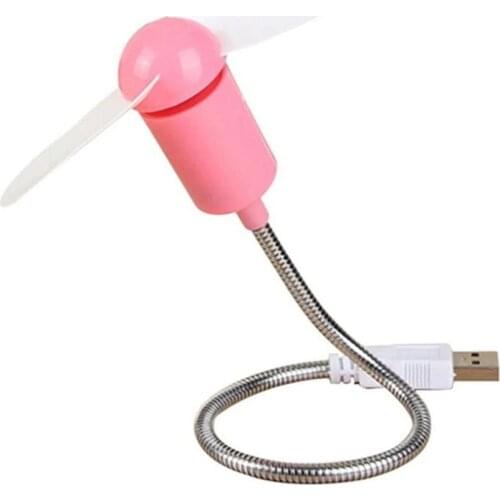 Hot Sale Mini Snake Fan Silent Soft Leaf Fan Computer Usb Fan Bendable Freely Mini Soft Leaf Snake Silent Fan