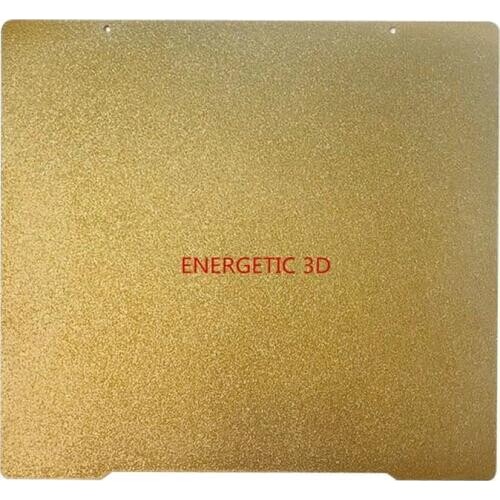 ENERGETIC New Double-Sided Textured PEI Powder-Coated Spring Steel Sheet Mk52 Magnetic Print Bed For Prusa Mk3 3D Printer Part