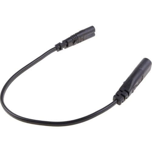 2021 New IEC 320 2-Pin C7 Female To C8 Male Figure 8 Power Adapter Extension Cable 30CM