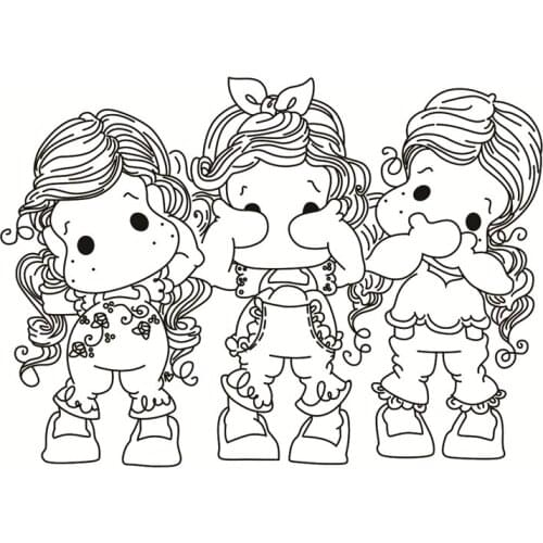 New Alphabet Transparent Silicone Clear Rubber Stamp Sheet Cling Scrapbooking DIY Cute Pattern Photo Album PaperCard Decor Stamp