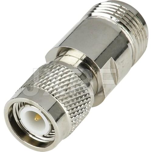 RF coaxial connector TNC male to N female adapte straight fast ship