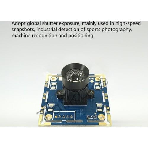 USB Global Exposure Global Shutter Color Camera Module High Speed Capture Industrial Recognition Scanning