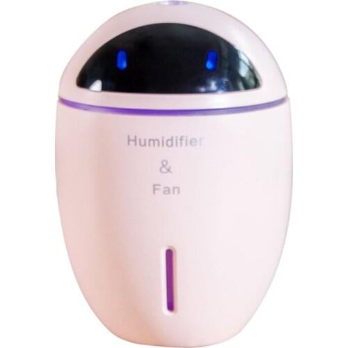 300ML Air Humidifier Fan Aroma USB Plug with LED Night Lamp Mini for Home Spa Car Mist Spray Aromatherapy
