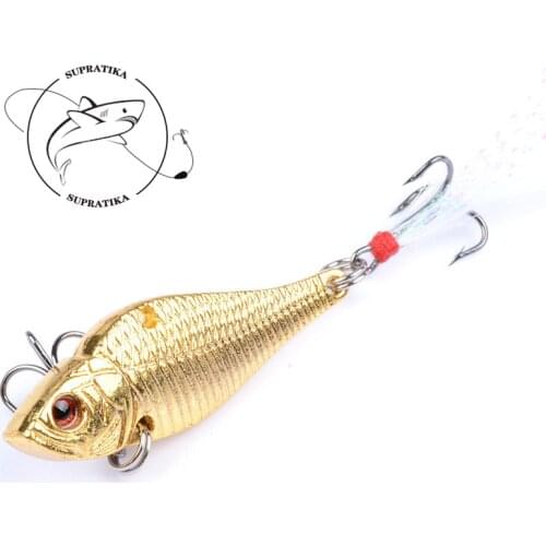 1Pcs 5cm/14.5g VIB Vibrate Fishing Lures Baits Crankbait Metal Sequins Artificial Isca Swimbait Wobblers For Fishing Jig Tackle