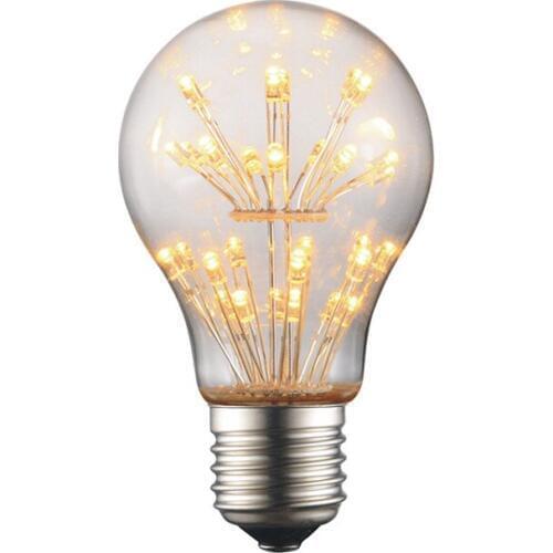 Leadleds Vintage Filament Light E27 LED Edison Bulb ST64 A60 Decoration Light Replace For Incandescent Lamp Garden Living Room
