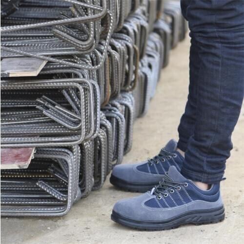 Steel Toe Safety Boots Ankle Survival Safty Anti-smashing Steel Mid-plate Safety Shoes Militar Zapatos De Seguridad Bombeiro