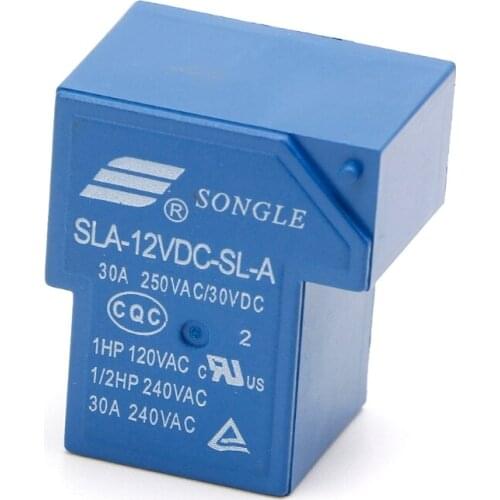 2021 New 5PIN 12V 30A Power Relays SLA-12VDC-SL-A High Current Coil Power PCB Relay