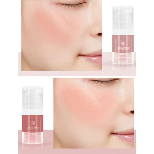 9ML/Bottle Hot Sale Blush High Pigmented Cheek Blusher Exquisite Long Lasting Liquid Blush Face Makeup Tools