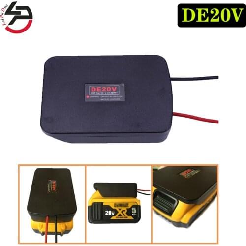 DCB200 Battery Adapter For Dewalt DE20V 18V/20V Lithium Battery DIY Electronic Line Battery electronic circuit adapter