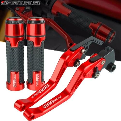 For DUCATI 1299 Panigale SR 2015 2016 2017 2018 Motorcycle Accessories Brake Clutch Levers 22mm Handlebar Knobs Handle Hand Grip