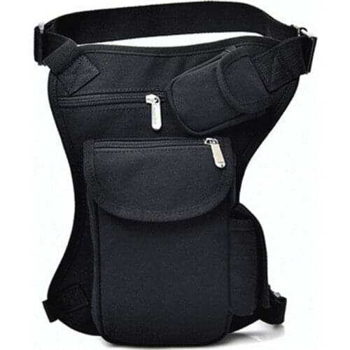 Men Canvas Drop Waist Bags Leg Pack Bag Men Belt Bicycle And Motorcycle Money Belt Fanny Pack For Work High Quality