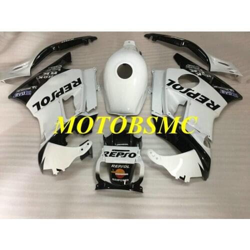 Motorcycle Fairing Kit for CBR600F2 91 92 93 94 CBR600 F2 CBR 600F2 1991 1992 1993 1994 White Black Bodywork+Gifts HP17