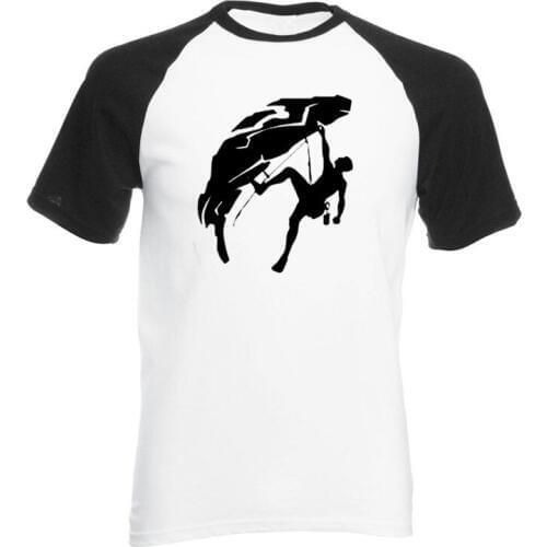 Summer New Eat Sleep Climber T Shirt Men Fashion Style Crew Neck Short Sleeve T-shirt Evolution Climb Print Tops Tees EU Size