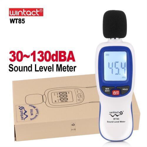 WINTACT WT85 Mini Digital Sound Level Meters 30~130db Digital Noise Decibel Meter digital measuring instruments
