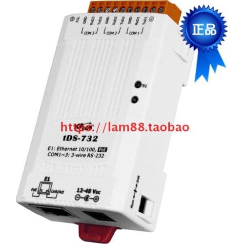 New Original Spot Photo For tDS-732 CR Micro Ethernet Equipment Server 1 Network Port (POE) 3 RS232