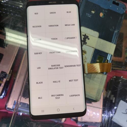 Super AMOLED For Samsung Galaxy S9+ G965F G965W Touch Screen Digitizer LCD Display For Samsung S9 G960 G960F small Dead pixels
